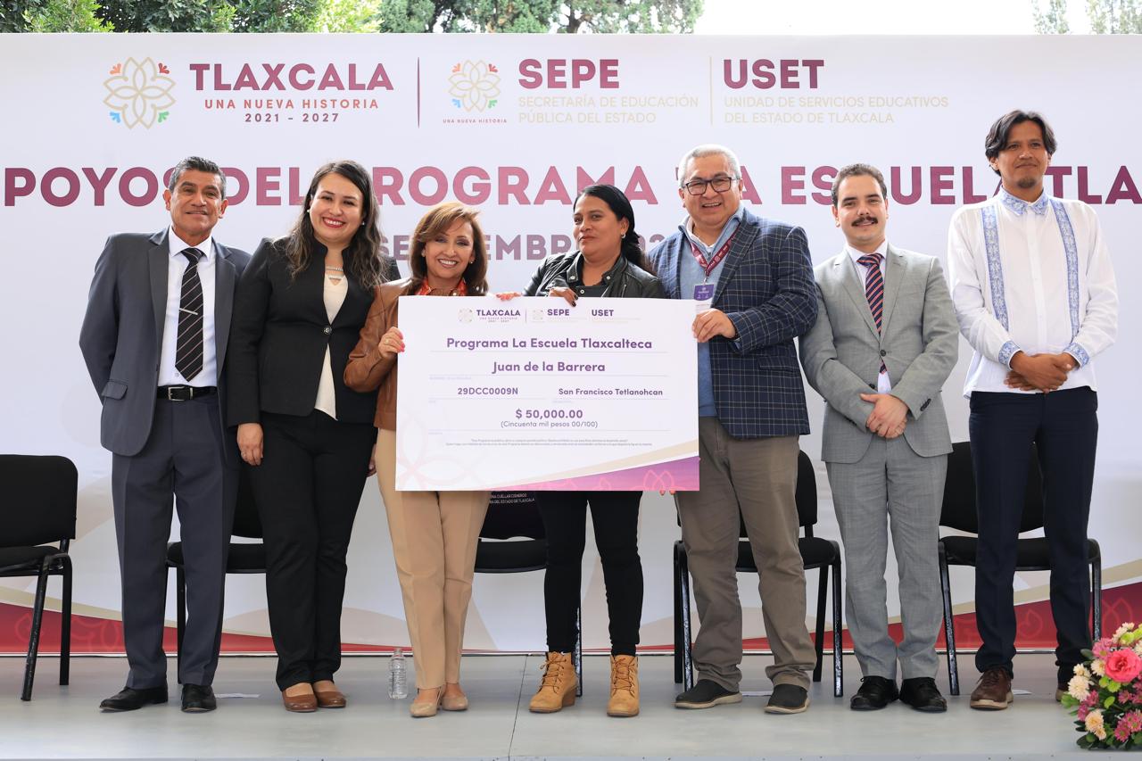 Avanza la transición a una gratuidad plena de la educación en Tlaxcala